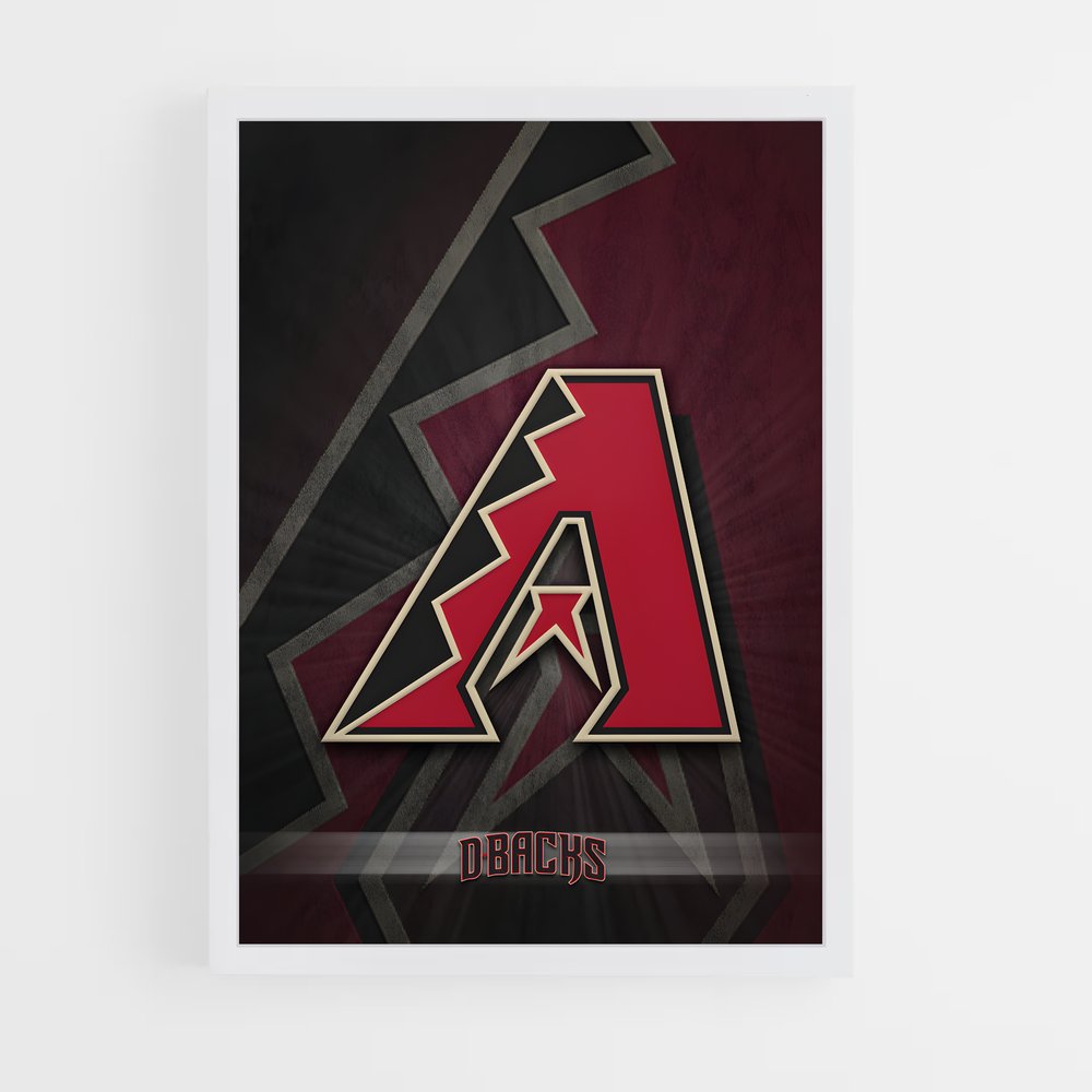 Poster Diamondbacks Fury – affiche Baseball (vue 3)